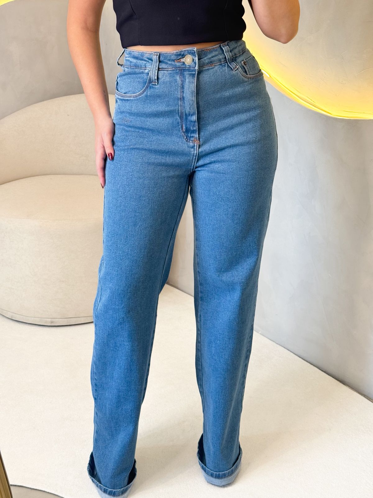 Calça Wideleg Consciência- Média