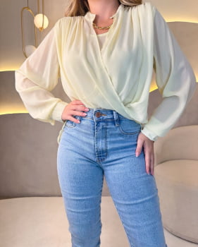 Blusa Lorena- Amarelo