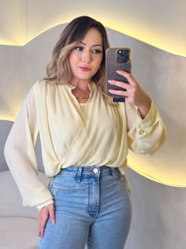 Blusa Lorena- Amarelo