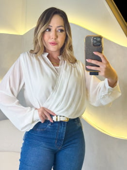 Blusa lorena- Branco