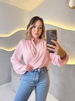 Blusa Lorena- Rosa