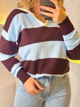 Blusa Melina -AZ/Marrom