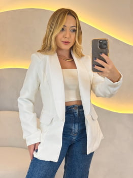 Blazer Suíça branco