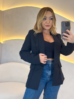 Blazer Suíça preto