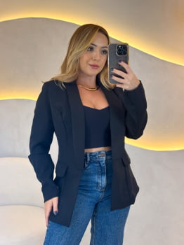 Blazer Suíça preto