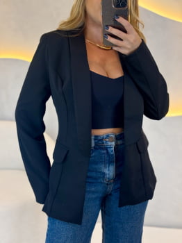 Blazer Suíça preto