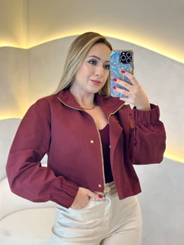 Jaqueta Cassandra Marsala