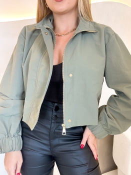 Jaqueta Cassandra Verde Militar