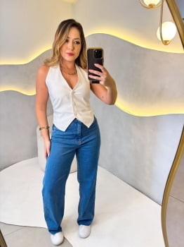 Colete Paulina- Branco