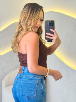 Colete Paulina- Marrom