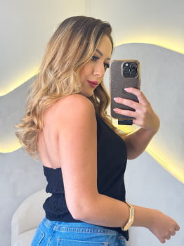 Colete Paulina- Preto