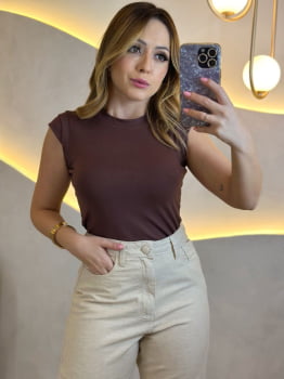 Calça Wideleg- Linho