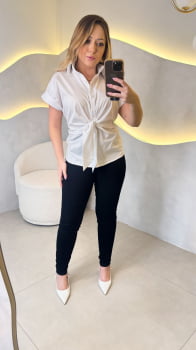 Calça Skinny- Black