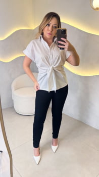 Calça Skinny- Black