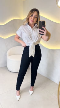 Calça Skinny- Black