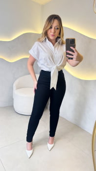 Calça Skinny- Black