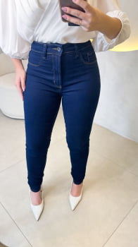 Calça Skinny Carmen- Escura