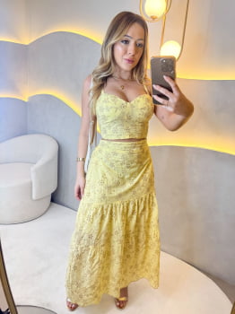 Conjunto Florence- Amarelo