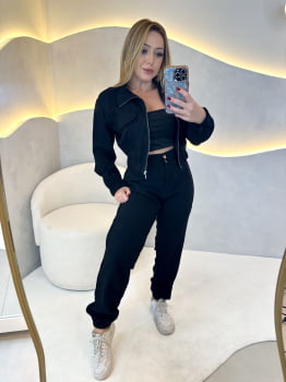 Conjunto Stella- Preto
