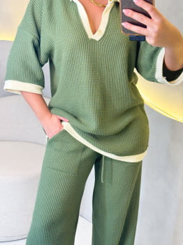 Conjunto Taylor- Verde/OFF