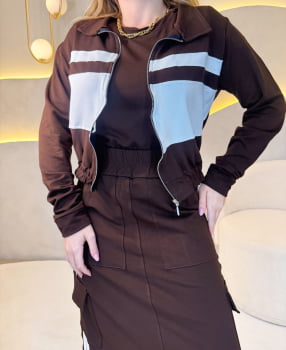 Trijunto Lavínia- Marrom