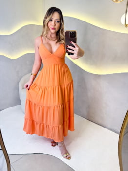 Vestido Yasmin- Coral