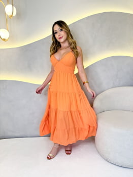 Vestido Yasmin- Coral