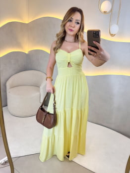 Vestido Yolanda- Amarelo