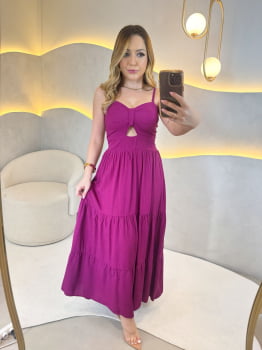 Vestido Yolanda- Fuschia