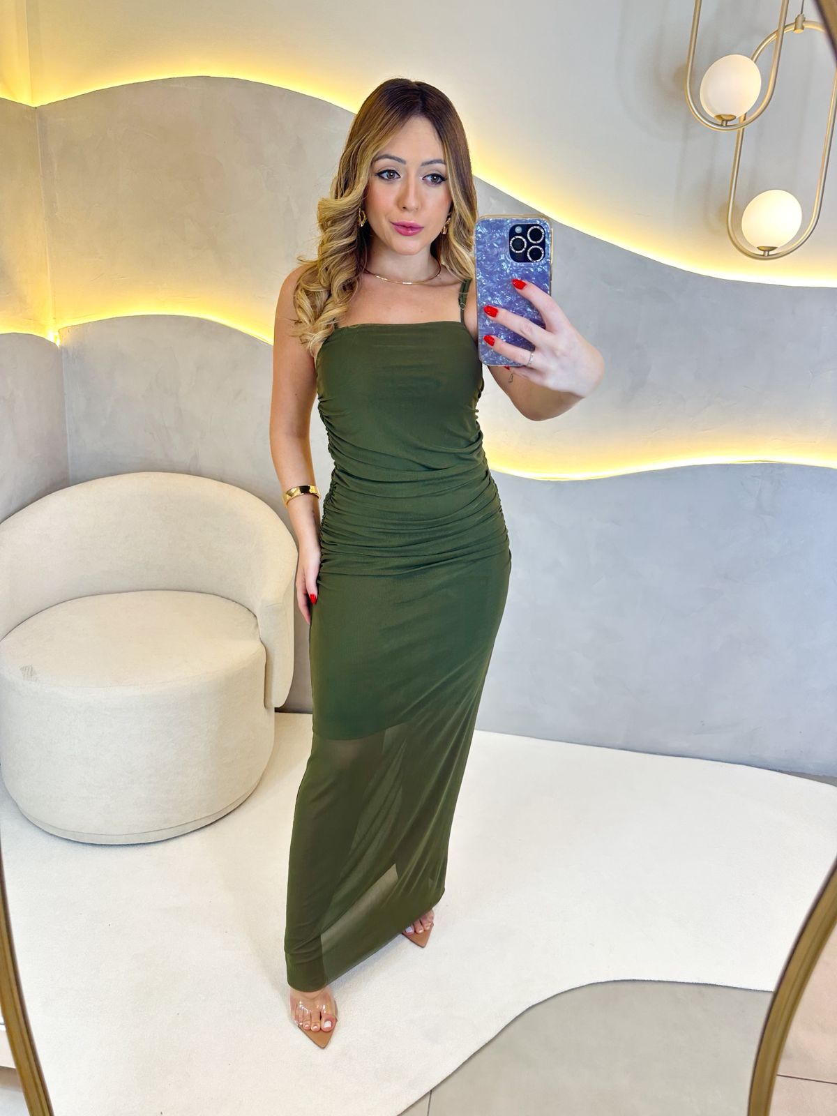 Vestido Aurora- Verde