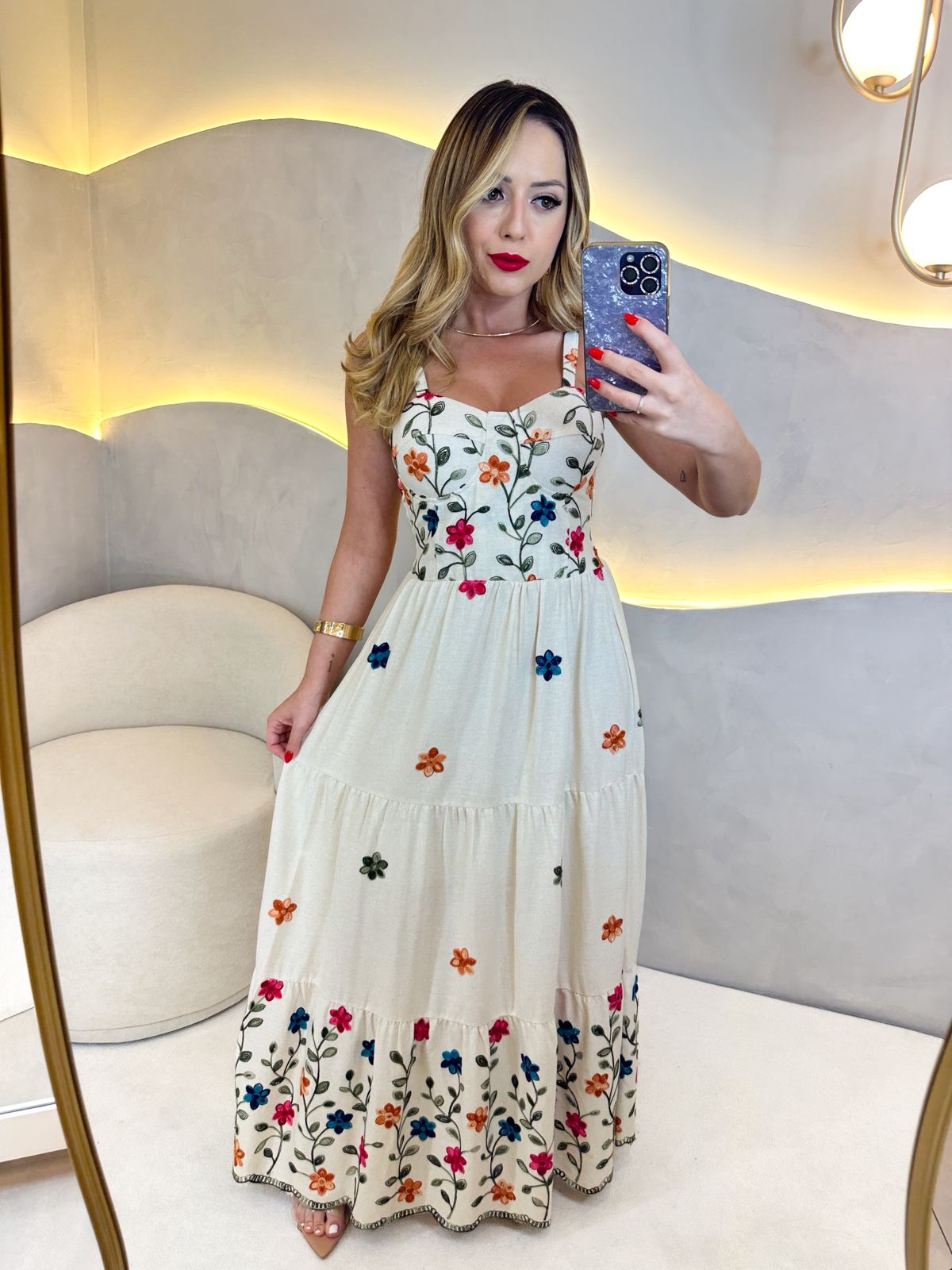 Vestido Celina -Linho