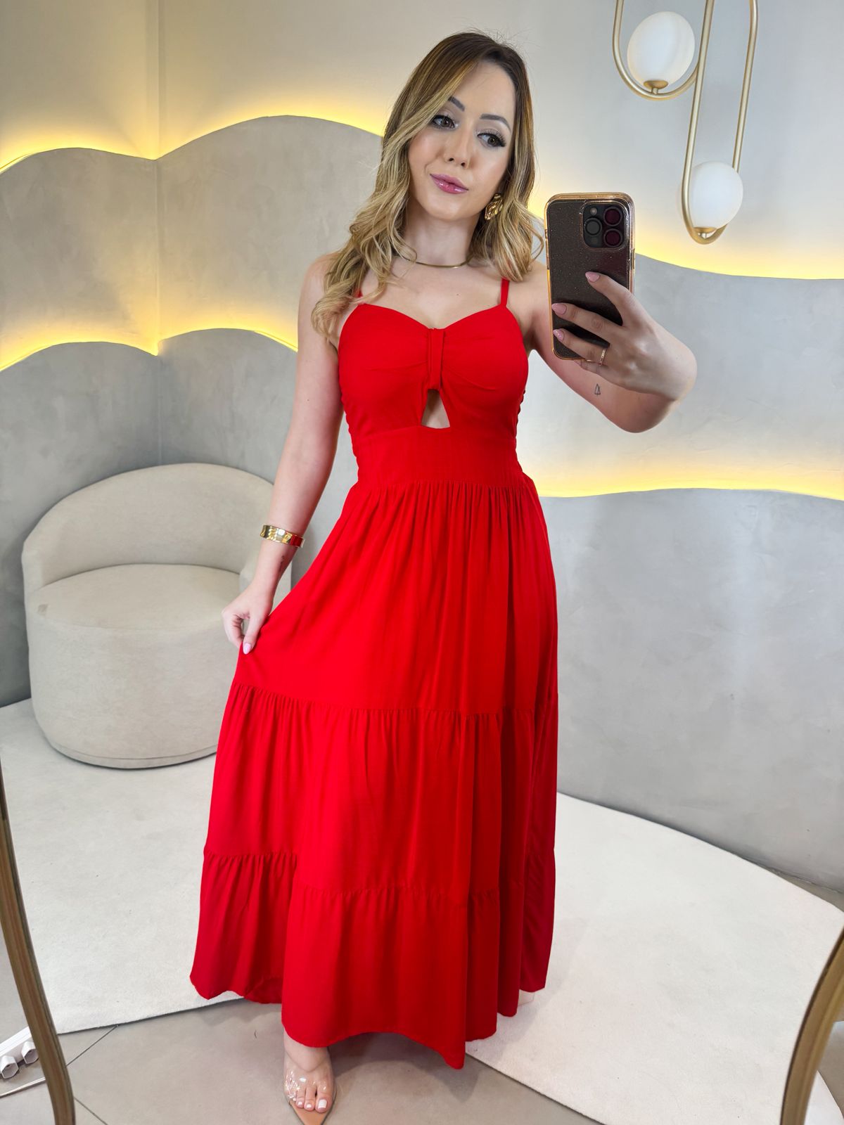 Vestido Yolanda- Vermelho